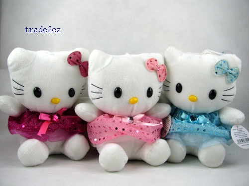 Hello Kitty soft Plush Toy Figures