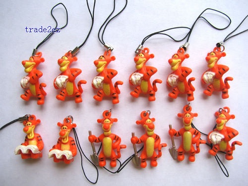 Tiger figures mobile phone Strap Charms