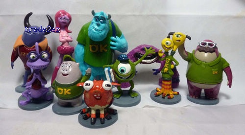 New 10pcs set Monsters, Inc.Collection figure 4