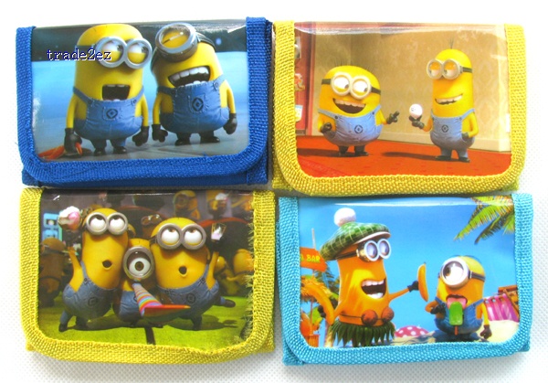 Despicable Me bags Wallet Handbag Purses 1 zip