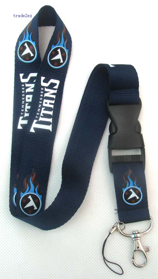 Tennessee Titans Logo Lanyard/ MP3/4 cell phone/ keychains /Neck Strap Lanyard