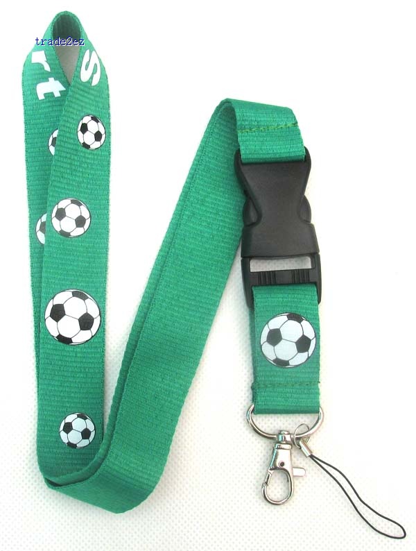 football brand Logo Lanyard/ MP3/4 cell phone/ keychains /Neck Strap