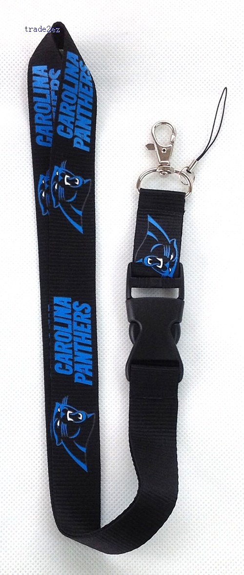 Carolina Panthers Logo Style green Phone Lanyard Key Chain Neck Strap lanyard