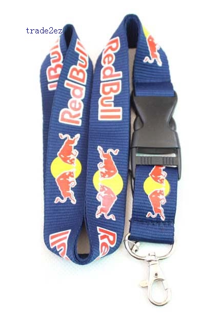 Red Bull Lanyard ID card Phone Strap