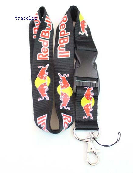 Red Bull Lanyard ID card Phone Strap C