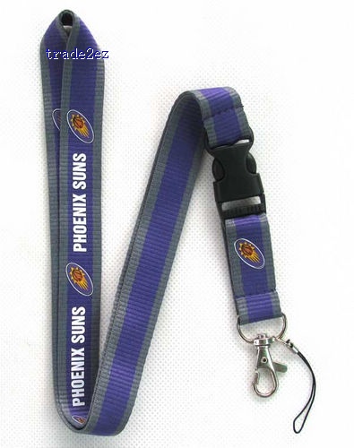 Phoenix Suns LANYARD Mobile phone chain KEYS