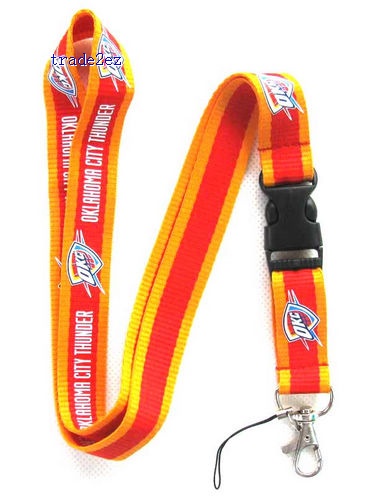 oklahoma city thunder Lanyard Cell Phone PDA Key ID long strap