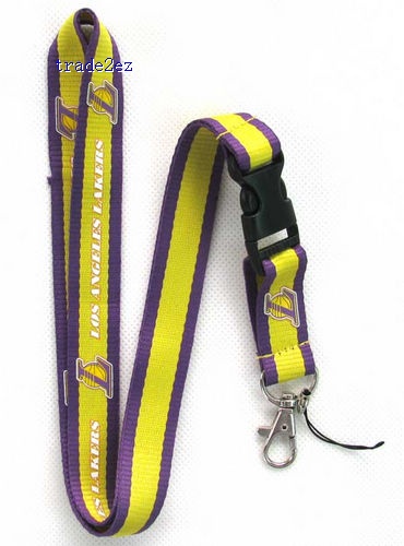 los angeles lakers Phone Lanyard Key ID Neck Strap