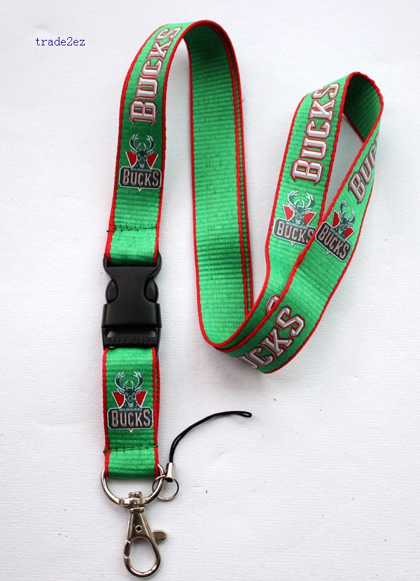 Milwaukee Bucks  Lanyard ID card Phone Strap