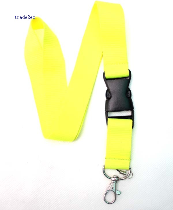 Blank Solid anyard yellow