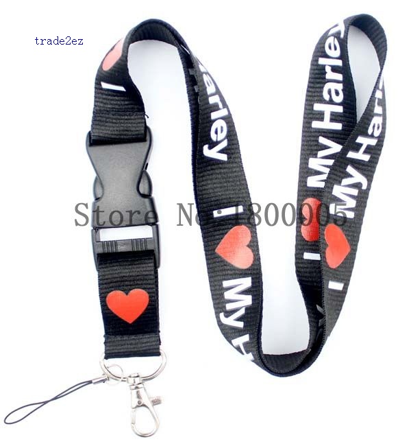 i love harley lanyard motorcycle