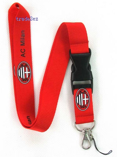 AC Milan Nylon Neck Strap Lanyard Cell Phone