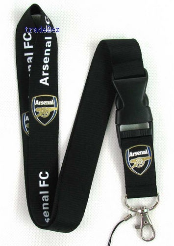 Arsenal neck Lanyard Cell Phone PDA Key ID long strap