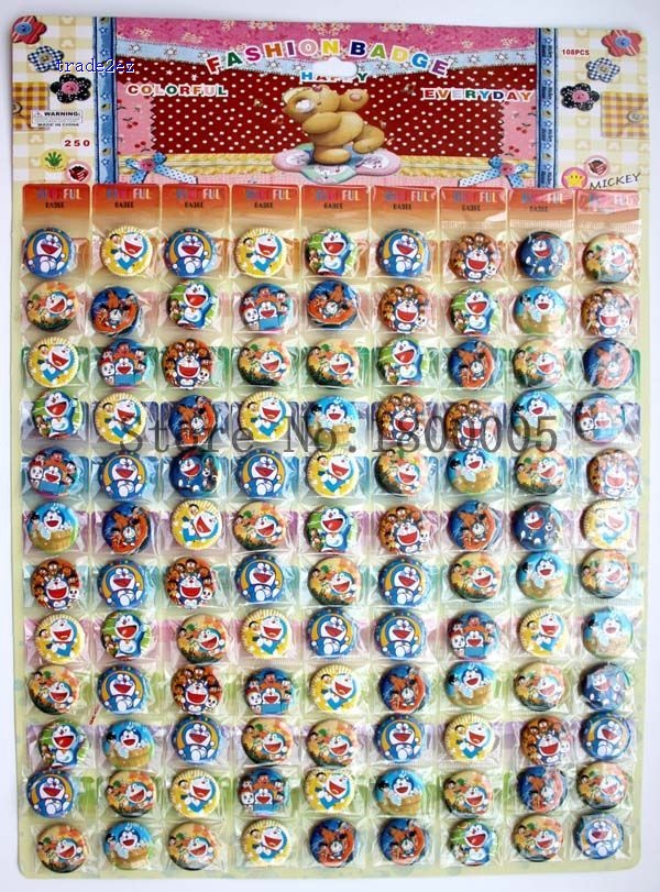 Doraemon  2.5cm badge