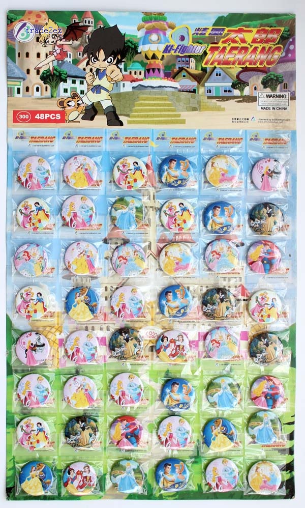 Princess snow white3cm badge