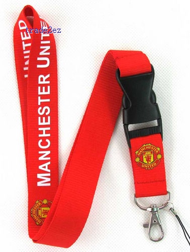 Manchester United Neck Lanyard with Clip Key ID phone Chain