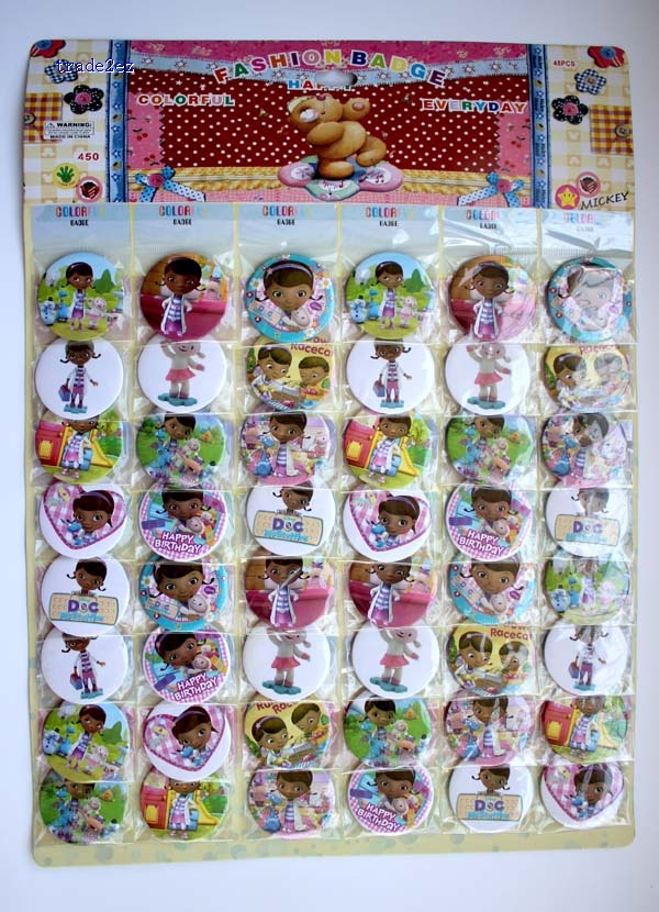 Doc Mcstuffins Season 4.5cm badge