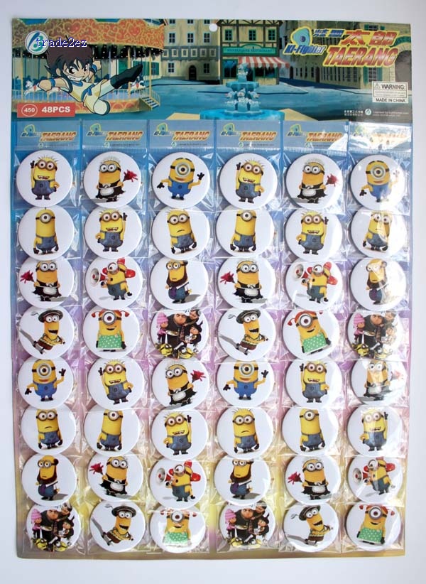 Despicable Me Minions  4.5cm badge