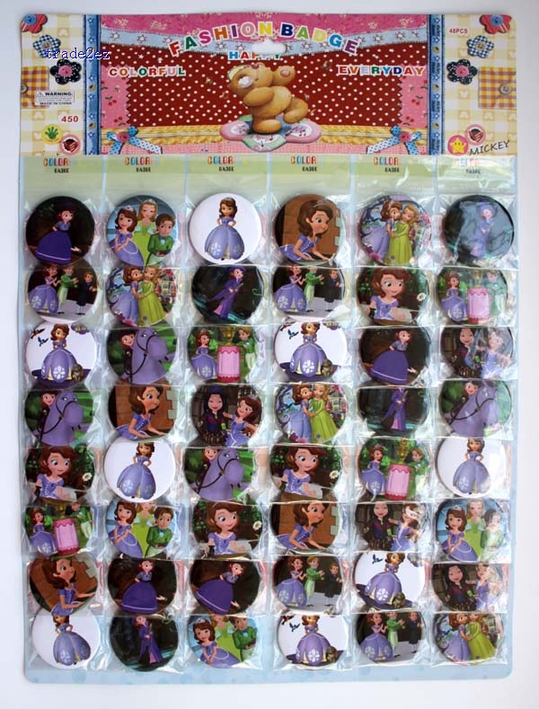 Sofia the First 4.5cm badge