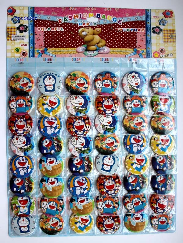 Doraemon  4.5cm badge