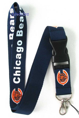 Chicago Bears Cell PHONE LANYARD KEYS ID NECK STRAPS