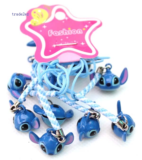 Stitch ring bell blue head