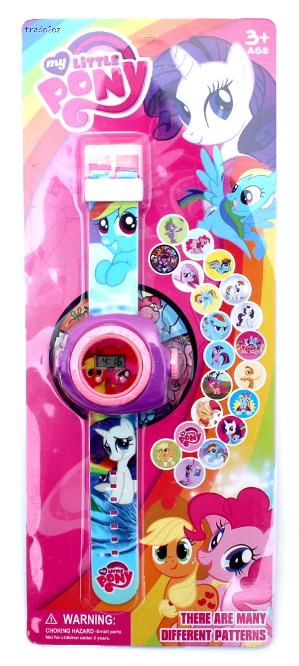 my lile pony projection watch