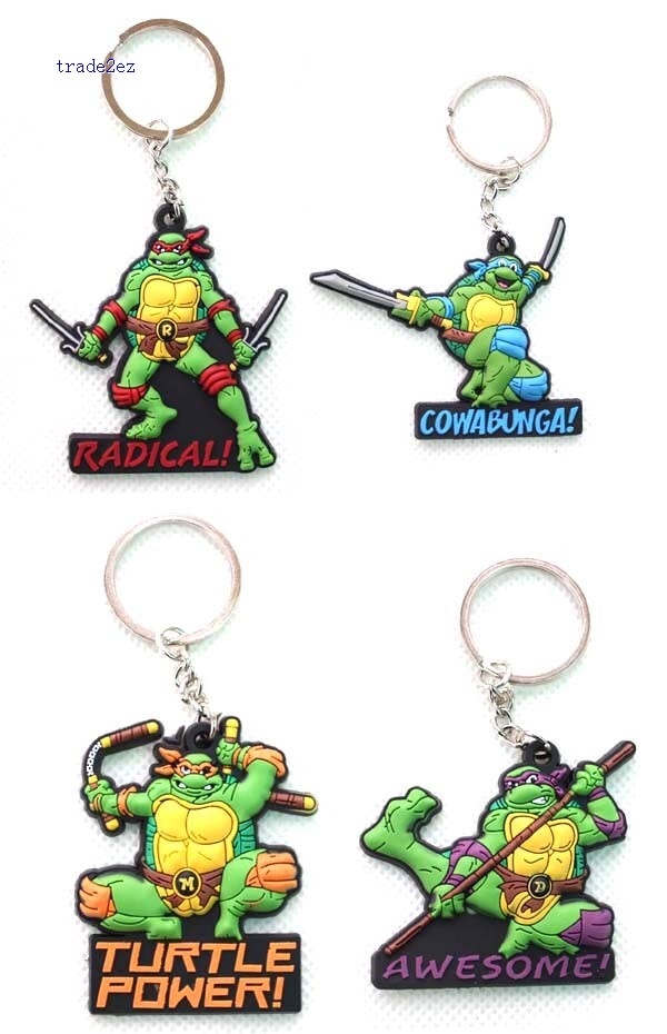 ninja Turtles key chain