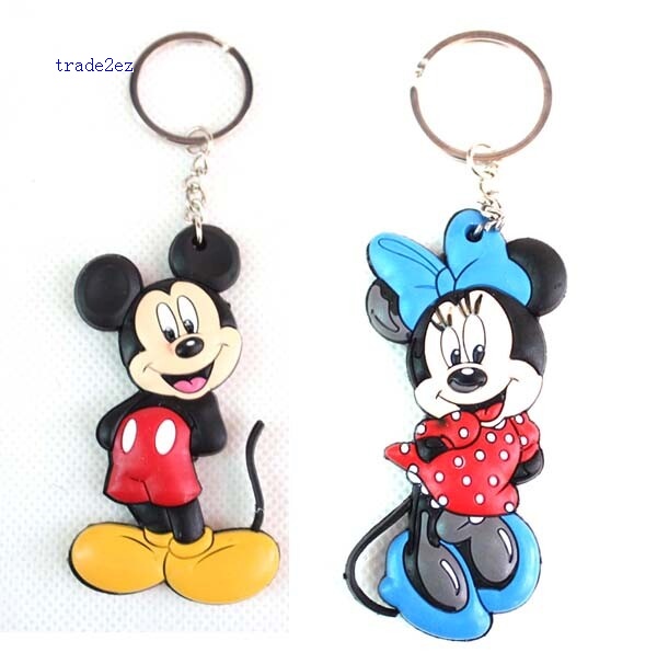 mickey minnie mouse  key chain