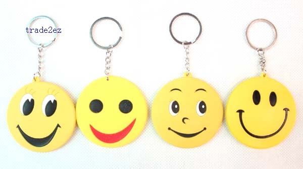 face smile keychain