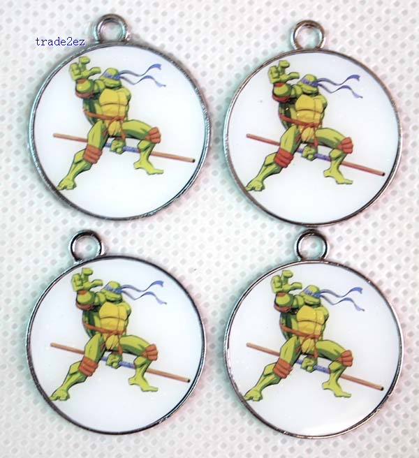 Teenage Mutant ninja Turtles round pendant