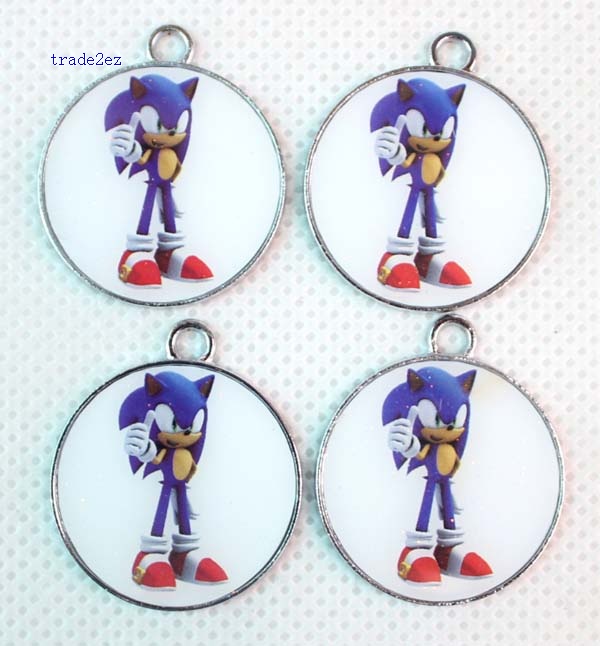 Sonic Rush Adventure  round pendant