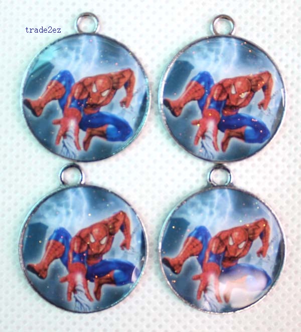 Spider-Man round pendant