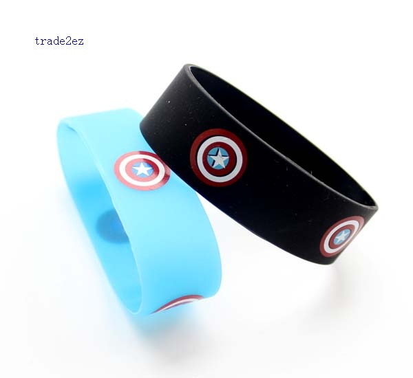 Captain America silicone bracelet