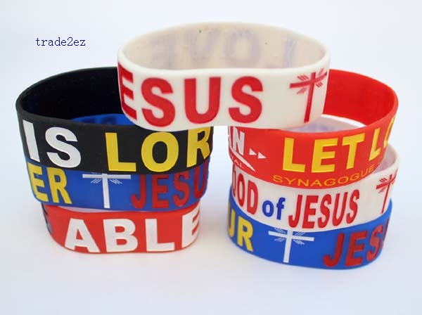 Jesus silicone bracelet new