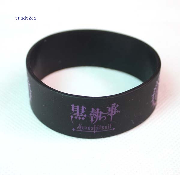Kuroshitsuji silicone bracelet