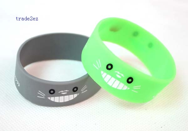 totoro silicone bracelet