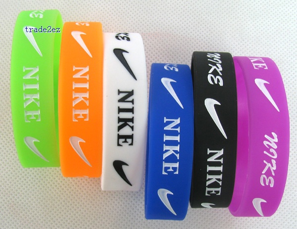 nike silicone bracelet