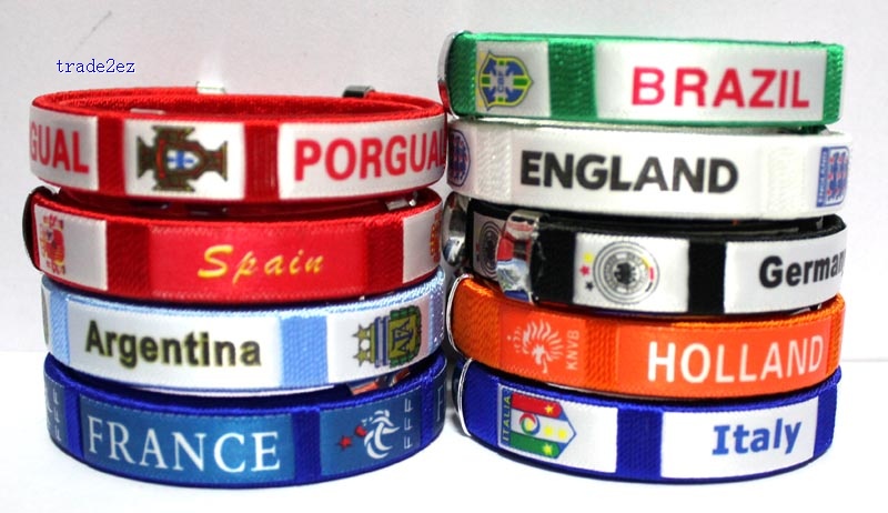 fabric bracelet football club