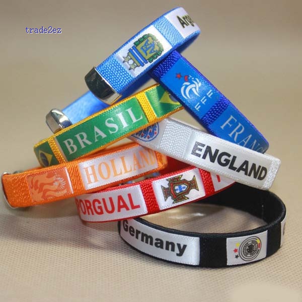 fabric bracelet football club all the world teams