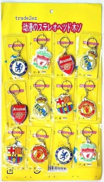 football club foam keychain