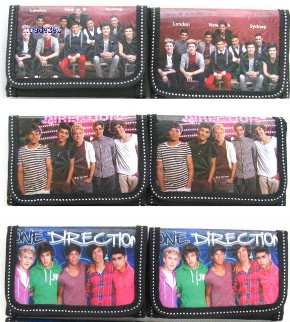 One Direction trifold wallet