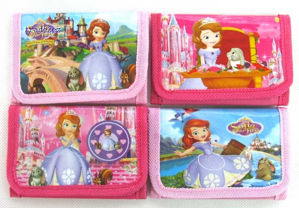 Sofia the First trifold wallet