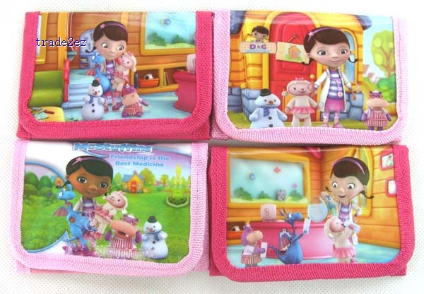 Doc Mcstuffins trifold wallet