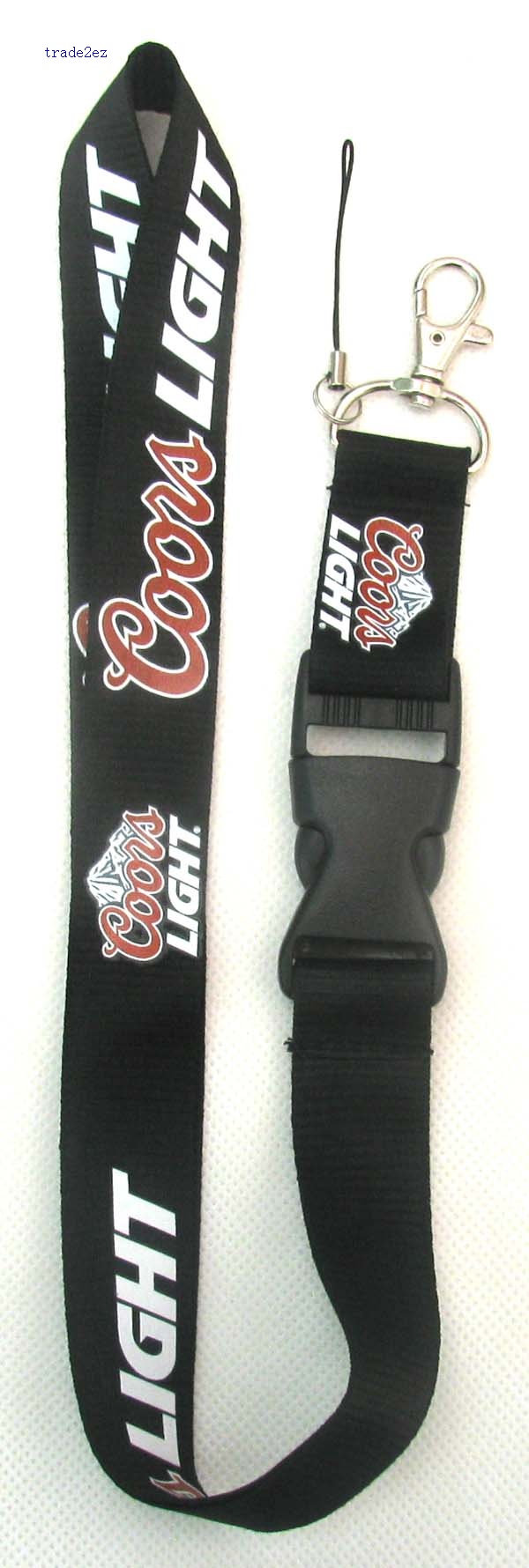 coors light drink lanyard