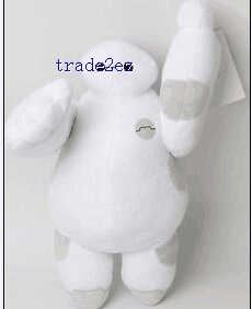 30cm baymax plush toy legs action