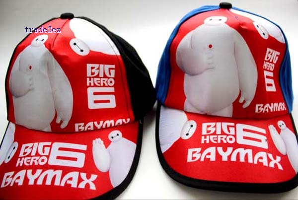 big hero 6 baymax kids baseball cap