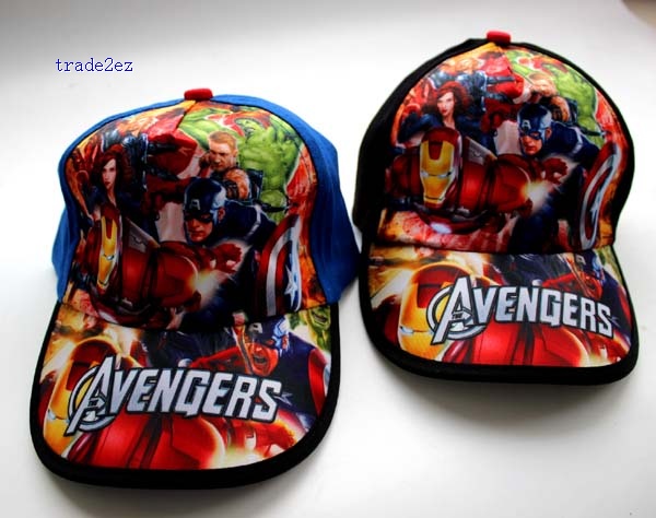 Avengers heros kids baseball cap