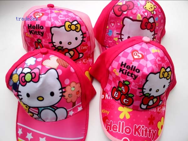 hello kitty kids baseball caps