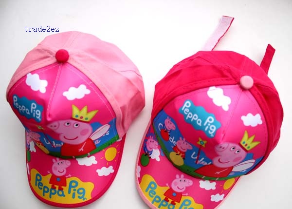 peppa pig kids baseball cap